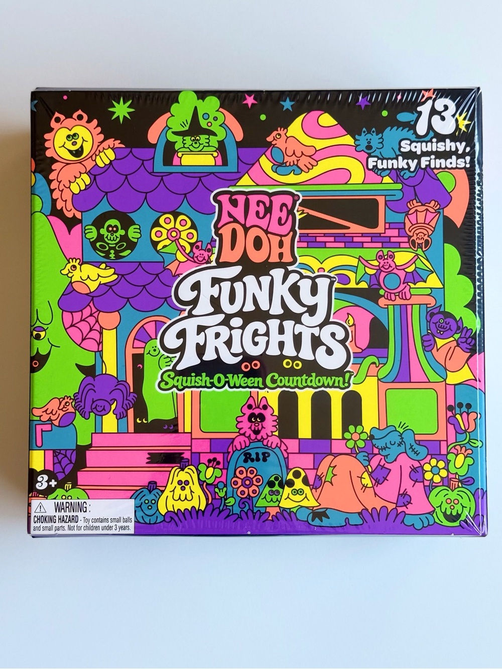 Schylling NeeDoh Funky Frights Squish-O-Ween Countdown Halloween NEW